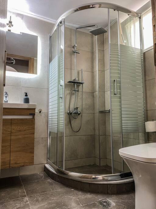 Ferienwohnung Poseidon'S Bayview Kitriaí Exterior foto